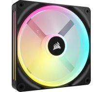 Corsair iCUE LINK QX140 RGB Magnetic Dome RGB ventilators 140 mm, melns