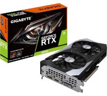 Gigabyte NVIDIA GeForce RTX 3050 WINDFORCE OC grafiskā karte - 8GB GDDR6, 128 bitu, PCI-E 4.0, 1792 MHz Core Clock, 1x DP 1.4, 1x HDMI 2.1, NVIDIA Ampere - GV-N3050WF2OC-8GD