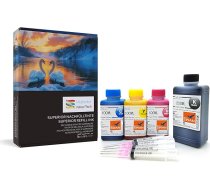 BLUE SWAN 550ml uzpildes tintes komplekts, kas saderīgs ar Canon PG-545 CL-546 PG-545XL CL-546XL kasetnēm - priekš Canon Pixma TR4550 MG2450 MG2550 MG2550 MG2550S MG2555S MG2950 MG3050 MX495 IP2850 Uzpildes komplekts