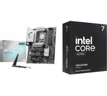MSI B860 Gaming Plus WiFi pamatplate + Intel® Core™ Ultra 7 265KF procesors ar 20 kodoliem