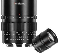 7Artisans 75mm F1.4 objektД«vs Nikon Z-Mount objektД«va pilnkadra objektД«vam ar manuДЃlo fokusД“ЕЎanu, kas saderД«gs ar Nikon Z-Mount Z7II/Z6II/Z5/Z6/Z7/Z9