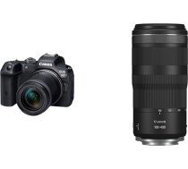 Canon EOS R7 kamera Bezspoguļa kamera + RF-S 18-150mm F3.5-6.3 ir STM objektīvs un objektīvs RF 100-400mm F5.6-8 ir USM superteleobjektīvs
