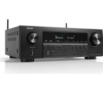 Denon AVR-S760H 7.2 kanālu AV uztvērējs ar Dolby Atmos, DTS:X, 6 HDMI ievadi un 1 izeja, 8K HDMI, Bluetooth, WiFi, AirPlay 2, HEOS Multiroom, saderīgs ar Alexa