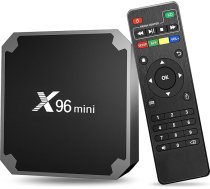 Android TV Box 4k, X96 Mini Android 11.0 Smart Box, straumēšanas multivides atskaņotājs, Amlogic S905W2 Quad Core RAM 2GB ROM 16GB, Dual 2.4G/5.8G WiFi, HDR+ Smart Home Box TV ar TV tālvadības pulti
