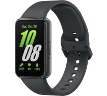 Samsung Galaxy Fit3 viegla un gluda fitnesa josla, 13 dienu akumulators, 100+ vingrinДЃjumu un miega izsekoЕЎana, tumЕЎi pelД“ka (melna)
