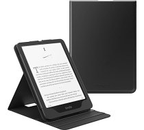 MoKo futrālis 7 collu/6,8 collu Kindle Paperwhite (12th/11th Gen.,2024/2021) & Kindle Colorsoft Signature 2024, vertikāls flip faux ādas aizsargvāciņš ar vairāku leņķu viedo vāciņu un automātisko funkciju