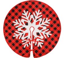 Marakešas Adventes vainags Sveču turētājs Demali Metal Round 30 cm - Ziemassvētku dekorēšana Dekoratīvais vainags Modern (Ziemassvētku eglītes svārki -2-)