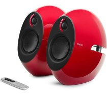 Edifier 2.0 RMS 74W Bi-amp High-End Multimedia 3.5mm Aux in Bluetooth Optisch incl. IR afstandsbediening RMS 2x15W + 2x22W RED (E25HD-RED)