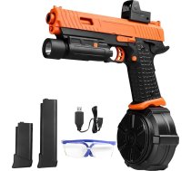 Gel Blaster rotaļlieta Splatter Halloween rotaļlietas ar brillēm, elektriskā želejas palaišanas rotaļlieta JM-X5 Ziemassvētku Jaungada āra spēles un izklaide dārzā 14+