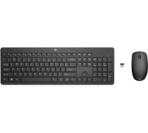 Hyperx Tastatūra ar peli hp 230 combo bezvadu melna 18h24aa#abb