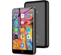 80 GB MP3 atskaņotājs ar Bluetooth un WiFi, 4,0 collu skārienjūtīgais MP3 atskaņotājs bērniem, iebūvēts skaļrunis, MP4 atskaņotājs ar Spotify, Audible, Amazon Music, Deezer, Pandora, FM radio, līdz 1TB
