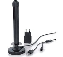 CSL DAB+ DVB-T2 HD antena Aktīvā digitālā HDTV stienis Antenas antena Iekštelpu antenas pastiprinātājs Antenas 4 m kabelis USB un koaksiālais savienotājs ar USB barošanas avotu