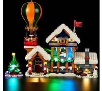 LIGHTAILING Gaismas komplekts Lego 10339 Santa Post Office - LED apgaismojuma komplekts, kas saderīgs ar Lego konstruktīvo klucīšu modeli - modeļa komplekts nav iekļauts komplektā