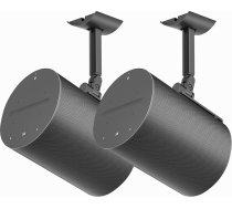 SkaДјruЕ†u sienas stiprinДЃjumu pДЃris Sonos Era 100 griestu stiprinДЃjumam vai slД«pД“ЕЎanas un pagrieЕЎanas regulД“jams kronЕЎteins Sonos Era 100 sienas stiprinДЃjumam, melns, ar elastД«gДЃm montДЃЕѕas iespД“jДЃm