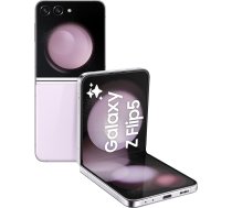 Samsung Galaxy Z Flip5 Foldable AI Android viedtālrunis bez līguma, mobilais tālrunis, 256 GB, ilgs akumulatora darbības laiks, salokāms dizains, lavandas krāsā, iekļauts ar 36 mēnešu garantiju [tikai Amazon]