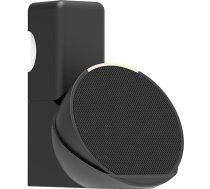 SaderД«gs ar Amazon Echo Pop sienas statД«va stiprinДЃjuma turД“tДЃja piederumu aizsargvДЃciЕ†ЕЎ, Echo Pop korpuss, Echo Pop viedo mДЃjas skaДјruЕ†u piederumu statД«vs (Echo Pop, melns)