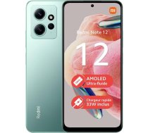 Xiaomi Redmi Note 12 128GB mobilais tālrunis, zaļš, piparmētru zaļš, Android 13, Dual SIM