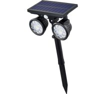 OSALADI Solar-gartenleuchte Außen Bewegungsmelderleuchte Solar-hofleuchte Stake Licht Für Terrasse Wege Schwarz