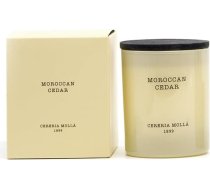CERERÍA MOLLA 1899 Premium svece Marokas ciedra 1 dakts aromātiskās sveces 50 stundu degšanas laiks Dabīga aromātiska svece Pārstrādājams iepakojums Roku darbs svece
