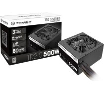 Barošanas bloks tr2 s black 500w (80+ 230v eu, 2xpeg, 120mm, single rail)