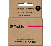Partydeco Actis kb-223m tinte (aizstājējinstruments brother lc223m; standarta; 10 ml; sarkana)