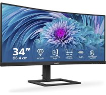 Philips 346E2CUAE - 34 collu (86 cm) WQHD (3440 x 1440, 75 Hz, HDMI, DisplayPort, USB-C) melns