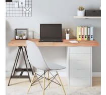 Apstrādāta ozolkoka galda virsma gaiši brūna 140 x 50 x 6 cm Galda virsma Restorāns Ēdamistaba Dzīvojamā istaba Biroja mēbeles Galda virsma galda virsma