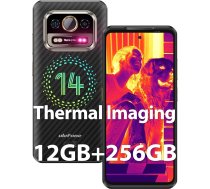 Ulefone Armor 25T Āra viedtālrunis ar termokameru, 12GB + 256GB/2TB Android 14 mobilais tālrunis, 50MP + 64MP nakts redzamības 6500mAh akumulators 33W 6,78 collu FHD + 120Hz, 4G Dual SIM, IP68/IP69K/Face ID/NFC/OTG/GPS