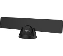 Goobay 67183 Iekštelpu 30 dB televīzijas antena 67183, Iekštelpu, melna, 470-790 MHz, 30 dB, DVB-T,DVB-T2, AC