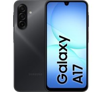 Samsung Galaxy A17 5G [AU versija] AI mobilais tālrunis, 128 GB atmiņa, izturīgs, plāns dizains, melns