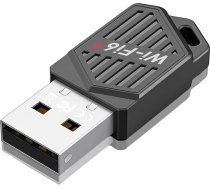 2 in 1 WLAN Bluetooth adapteris datoram, WiFi 6 AX900 + BT 5.4, iebūvēts draiveris, USB WLAN zibatmiņas karte Dual Band 5GHz 600Mbit/s + 2.4G 286Mbit/s, WPA3, MU-MIMO, saderīgs ar Windows 11/10
