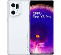 OPPO Find X5 Pro 5G viedtālrunis 256GB, 12GB RAM, Dual Sim, balts