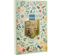 Dilmah tējas adventes kalendārs 2025 - adventes kalendāra tēja ar 24 atsevišķi iepakotām Ceilonas tējām, melno tēju, zaļo tēju un oolong - tējas adventes kalendāra dāvanu komplekts adventes sezonai, 24 tējas maisiņi