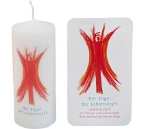 Neliela dāvana - Angel of Life Force Candle 12 cm drosmei, sniedz mierinājumu, lai uzlādētu jūsu spēku - dāvanu ideja sievietēm Ziemassvētkos un dzimšanas dienā