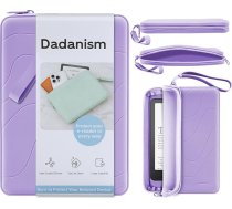 Dadanism 6-7 collu silikona aizsargvāciņš 7 collu jaunajiem Kindle Paperwhite un Kindle Colorsoft Signature Edition, 6 collu K-indle/K-indle Oasis/E-Reader, violets