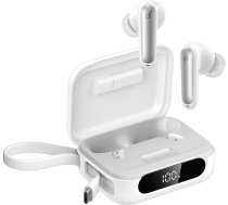 soundcore P41i by Anker, Adaptīvās trokšņu slāpēšanas austiņas ar barošanas bloku (iebūvēts USB-C kabelis), 192 h atskaņošanas laiks, aizraujoša skaņa, skaidri AI zvani ar 6 mikrosistēmām, IPX5, Bluetooth 5.3