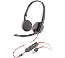 Plantronics Blackwire 3200 Stereo vadu austiņas ar USB un 3,5 mm viedtālruņa pieslēgumu
