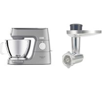 Kenwood Titanium Chef Baker KVC85.004SI virtuves kombains ar integrētiem svariem un KAX 950 ME gaļas mašīna - Kenwood virtuves kombainu aksesuāri