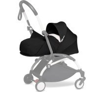 BABYZEN YOYO 0+ jaundzimušo komplekts, melns - ietver matraciņu, kapuci, galvas balstu un kāju pārvalku - nepieciešams YOYO2 ratiņu rāmis (nopērkams atsevišķi)