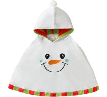 Toddler Boys Ziemassvētku karikatūra Sniegavīrs Fancy Party Costume Robe Bērnu Cape Muslīna bērnu apģērbs