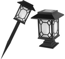 Yardwe Elegante Solar-gartenlampen Im 2er-pack Landschaftsbeleuchtung Für Den Außenbereich Bodenbeleuchtung Für Hof Einfahrt Und Garten