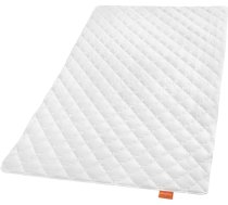 Sleepling Bambusa sega 135 x 200 cm, vasaras sega 100% kokvilna, stepēta ar 100% viskozi (bambusa celuloze), 360 g pildījuma svars Ökotex, mazgājams, balts