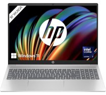 HP Pavilion klēpjdators, 16 collu WUXGA displejs, Intel Core Ultra 5 125U, 16 GB DDR5 RAM, 1 TB PCIe NVMe SSD, Intel grafiskā karte, QWERTZ tastatūra, Windows 11 Home, sudrabots