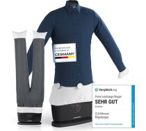 CLEANmaxx Automātiskais kreklu gludinātājs Pro ar biksēm | Aizstāj gludekli, tvaicētāju | Gludināšanas ierīce ar gludināšanas lelli kreklu, blūžu un bikšu gludināšanai | Inovatīvs un efektīvs risinājums