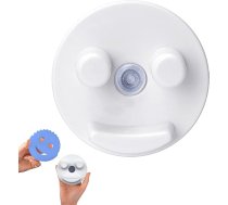 Tētis mamma Smiley Face sūkļu uzglabāšanas turētājs Piesūcekņa kausa turētājs izlietnei Virtuves sūkļu turētājs turētājs Tētis tētis mamma izlietnes organizēšanai (sūkļi nav sūkļi)