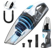Anktel PowerClean 2400 rokas putekļsūcējs 9500 Pa ar uzlādes staciju un LED apgaismojumu Rokas putekļsūcējs Akumulatora bezvadu mitrs un sauss rokas putekļsūcējs ar mazgājamu HEPA filtru