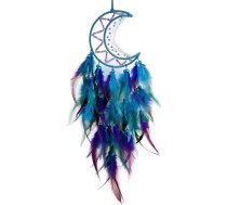 Durdiiy Dreamcatcher spalvu Mēness Unikāls sienas piekaramais ornaments Dāvana guļamistabas rotājumi Dzīvojamā istaba Pētījums Bērnu teltis Bērniem Kids