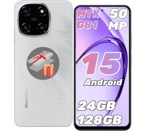 Blackview Color 6 KI Handy Ohne Vertrag 24GB+128GB /2TBTF , MTK G81 Octa Core 2.0GHz , 6.67" Super PD 50MP , Android 15 Smartphone , 5000mAh/18W , Dual SIM Handys/Fingerabdruck/Face ID/GPS/OTG