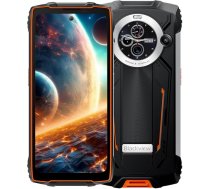 Blackview BV8200 Āra viedtālrunis, 170 lūmena lukturis, dubults ekrāns, Helio G100 36GB+256GB, 6,5 collu 120Hz 2.4K FHD+, 50MP kamera, IP68 Android 14 izturīgs mobilais tālrunis bez līguma, NFC Orange