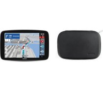 TomTom GO Expert Plus & Premium ādas 7 collu futrālis tālruņiem Discover, Camper Max un Expert